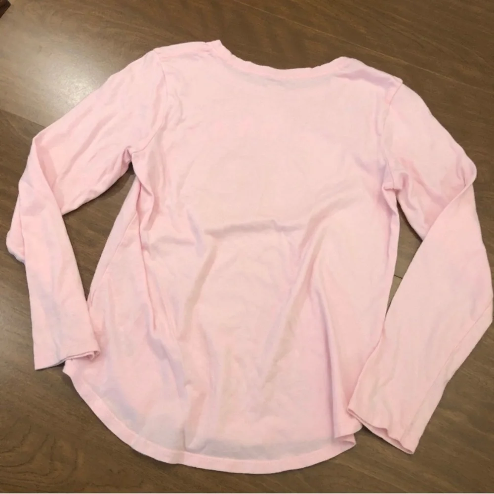 Old Navy Pink Oh Snap Gingerbread Man T-shirt Girls
